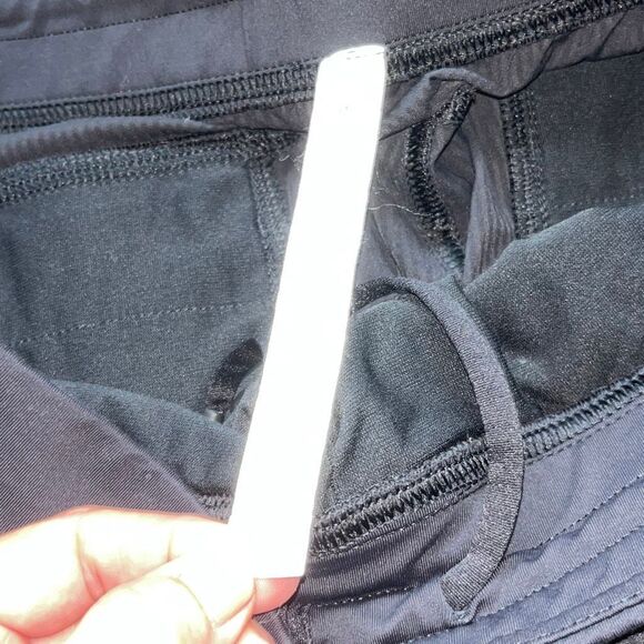 Lululemon Joggers Mens XL Tall Performance Drawstring Pull-On Sweatpants Black - Picture 10 of 13